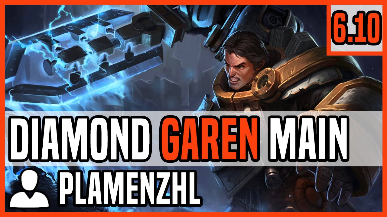 Patch 6.10 Garen Top OTP - Matchup: Karthus - Ranked Diamond EUW