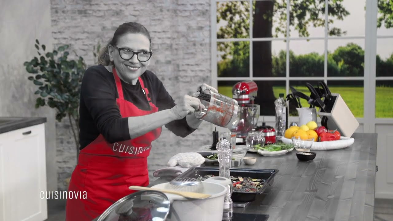 CUISINOVIA -Ρατατούι με φουσίλι ολικής αλέσεως - Οι απόλυτες μπάρες ξηρών καρπών-Επ. 60