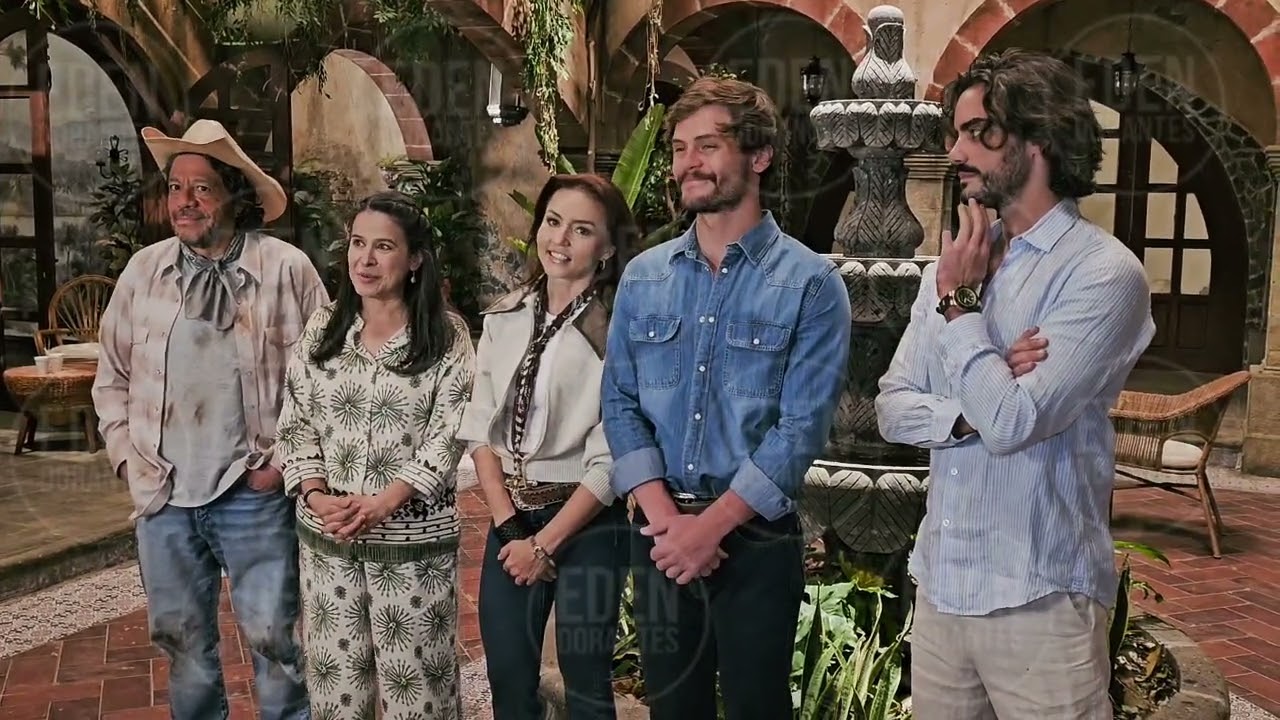 DOMÉNICA MONTERO Termina grabaciones ANGELIQUE GRACO ARCELIA DIEGO y JULIO CASADO