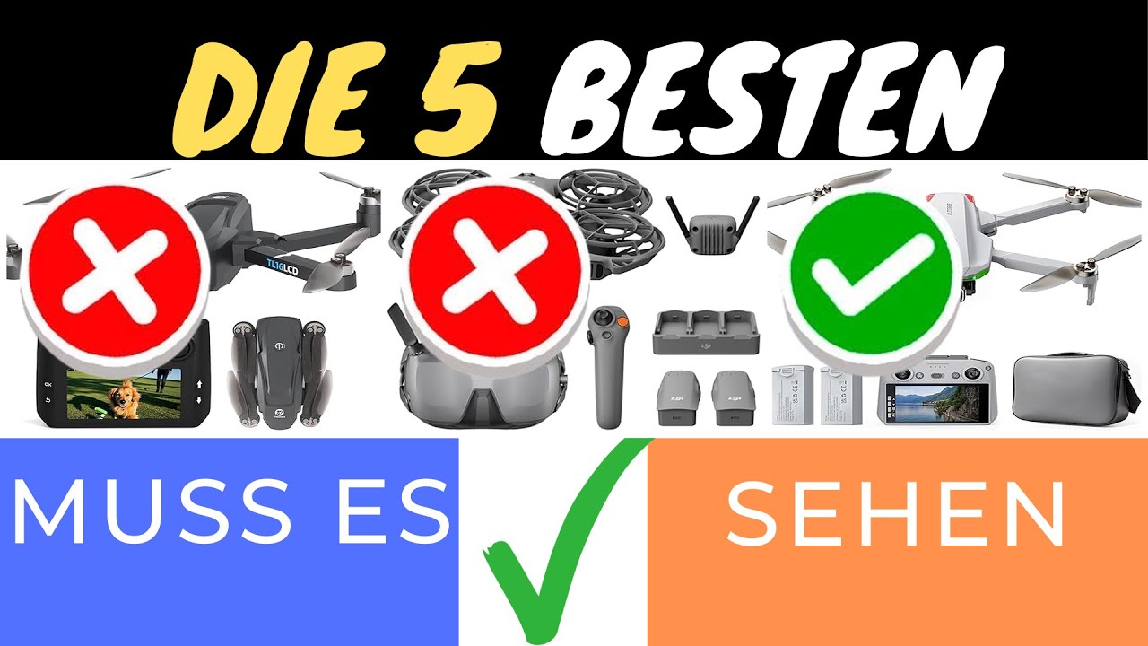 DIE TOP 3 FPV DROHNEN 2025: LEISTUNG, PRÄZISION & SPASS 🚀📸