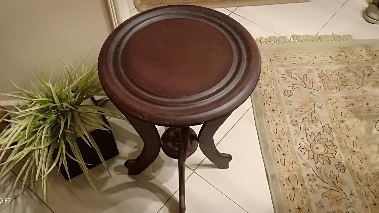 حولت الترابيزة القديمه لطقم مودرن تحفة .ب50 جنية .مش هتصدقى النتيجه.اعادة تدوير