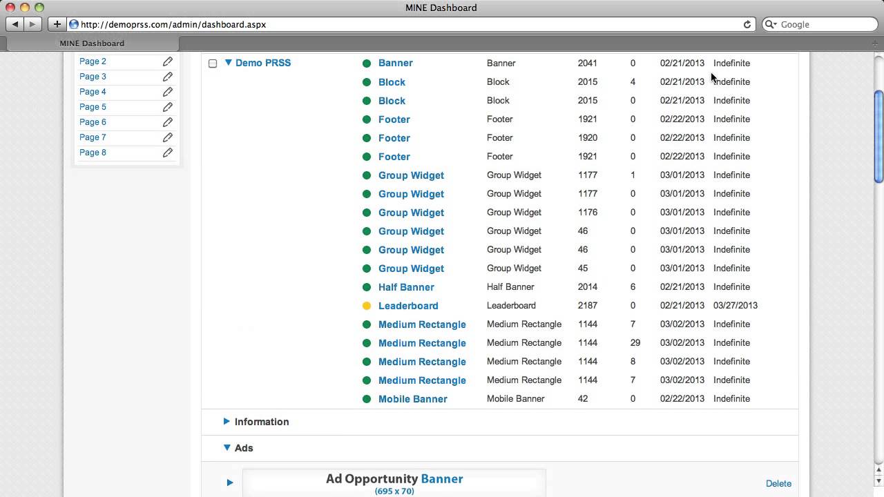 MINE - Learn how to use Schedule