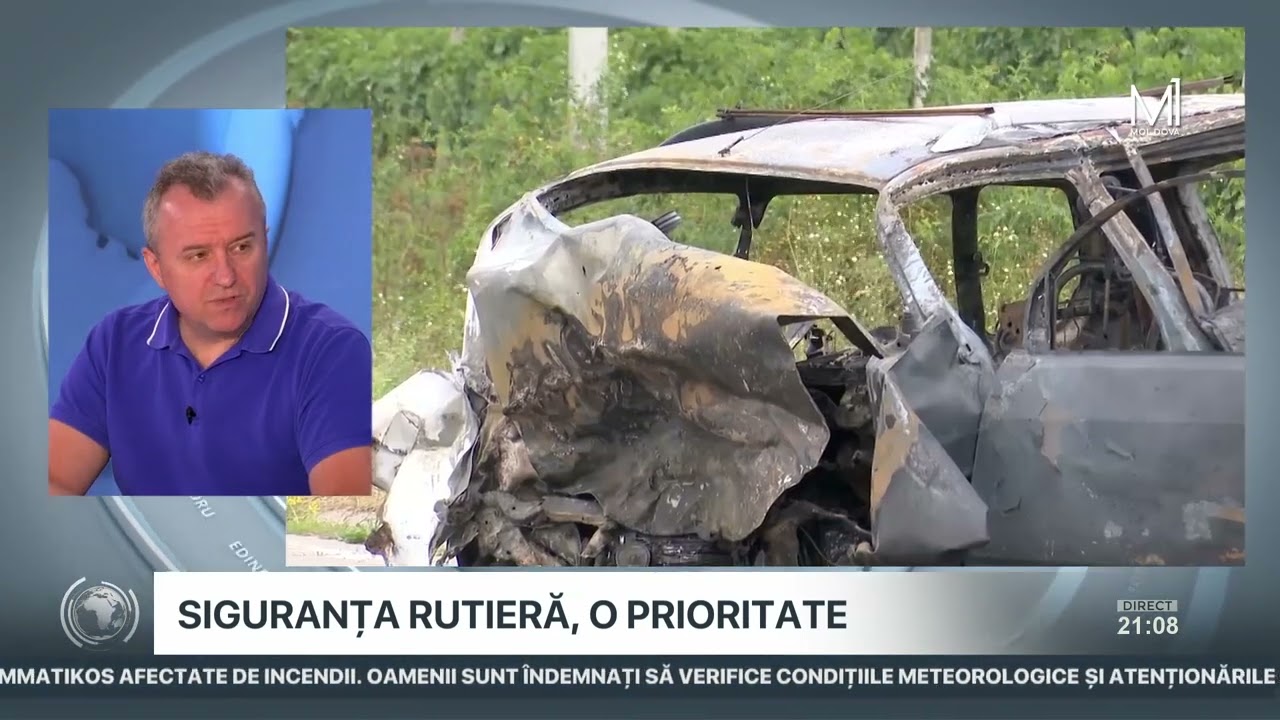 Viteza excesivă - principala cauză a accidentelor produse pe drumurile din R. Moldova