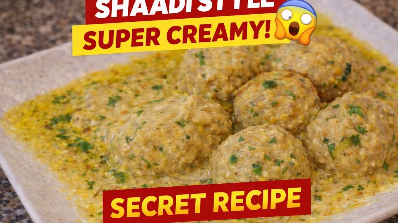Chicken Malai Kofta | Chicken Malai Kofta White Gravy | Creamy Malai Kofta Recipe #ChickenRecipe 