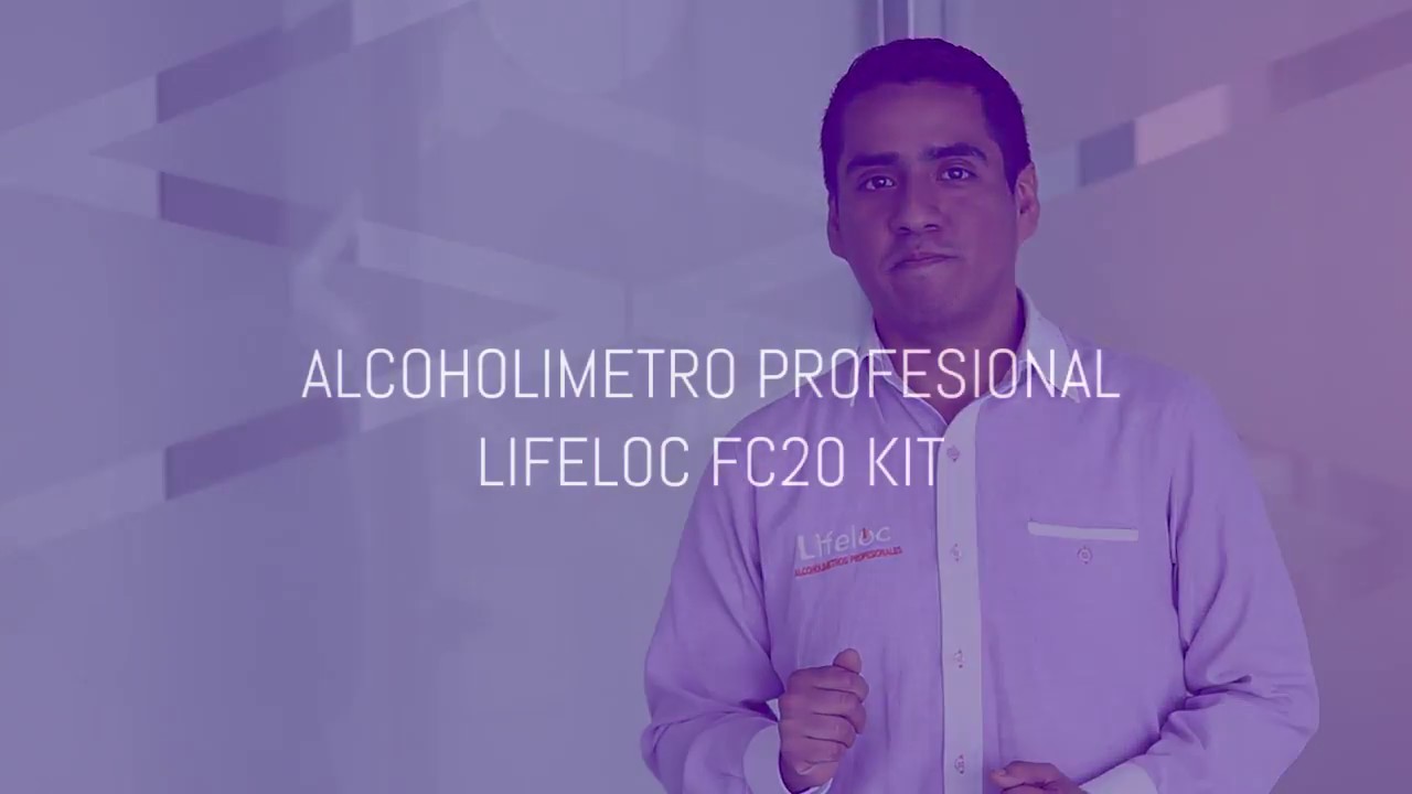 Tutorial Alcoholímetro LIFELOC FC20KIT
