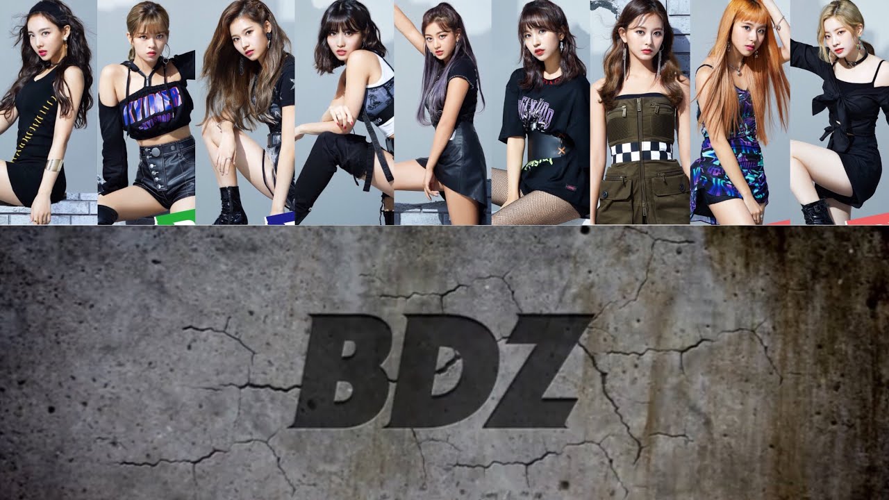 TWICE BDZ(ブルドーザー) 訂正前ver.