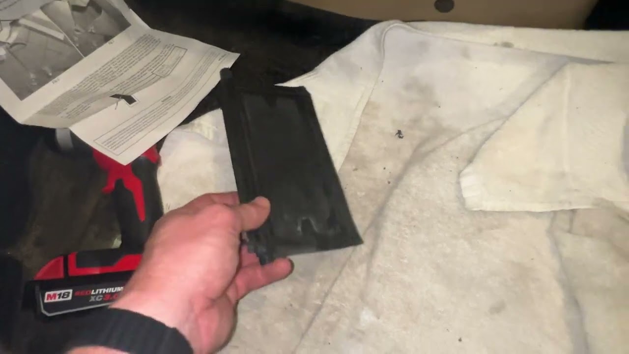 Jeep Wrangler TJ heater box blend door replacement