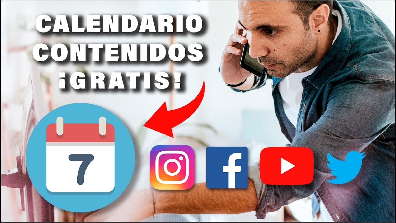 Haz tu Calendario de Contenidos para Redes Sociales ¡Gratis!