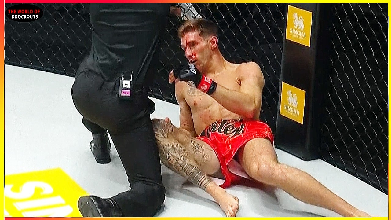 Nico Carrillo (Scotland) vs Nabil Anane (Algeria/Thailand) | KNOCKOUT MUAY THAI HD