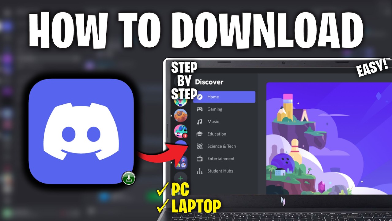 Как скачать Discord на ПК и ноутбук (быстро и просто)