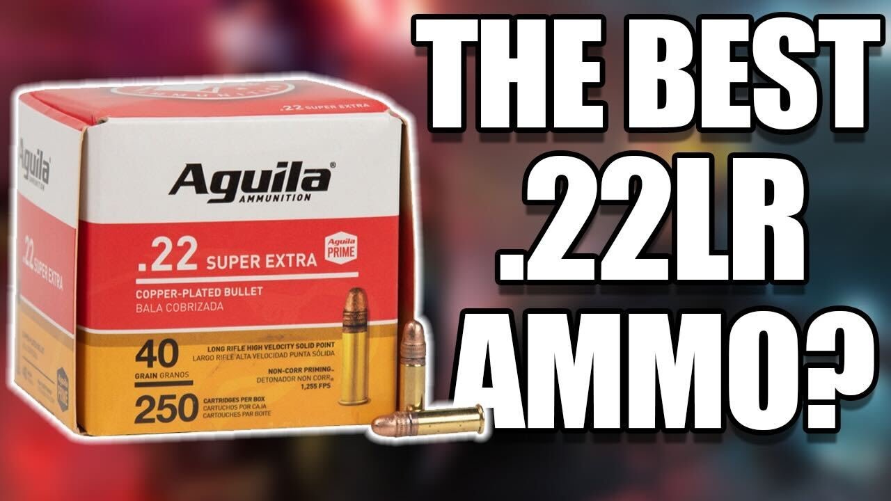 Aguila .22 LR 40gr патроны с медным покрытием
