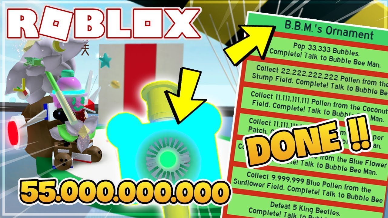 HOÀN THÀNH NHIỆM VỤ B.B.M - MUA MÁY LẠNH 55 TỶ TRONG BEE SWARM SIMULATOR (Roblox)