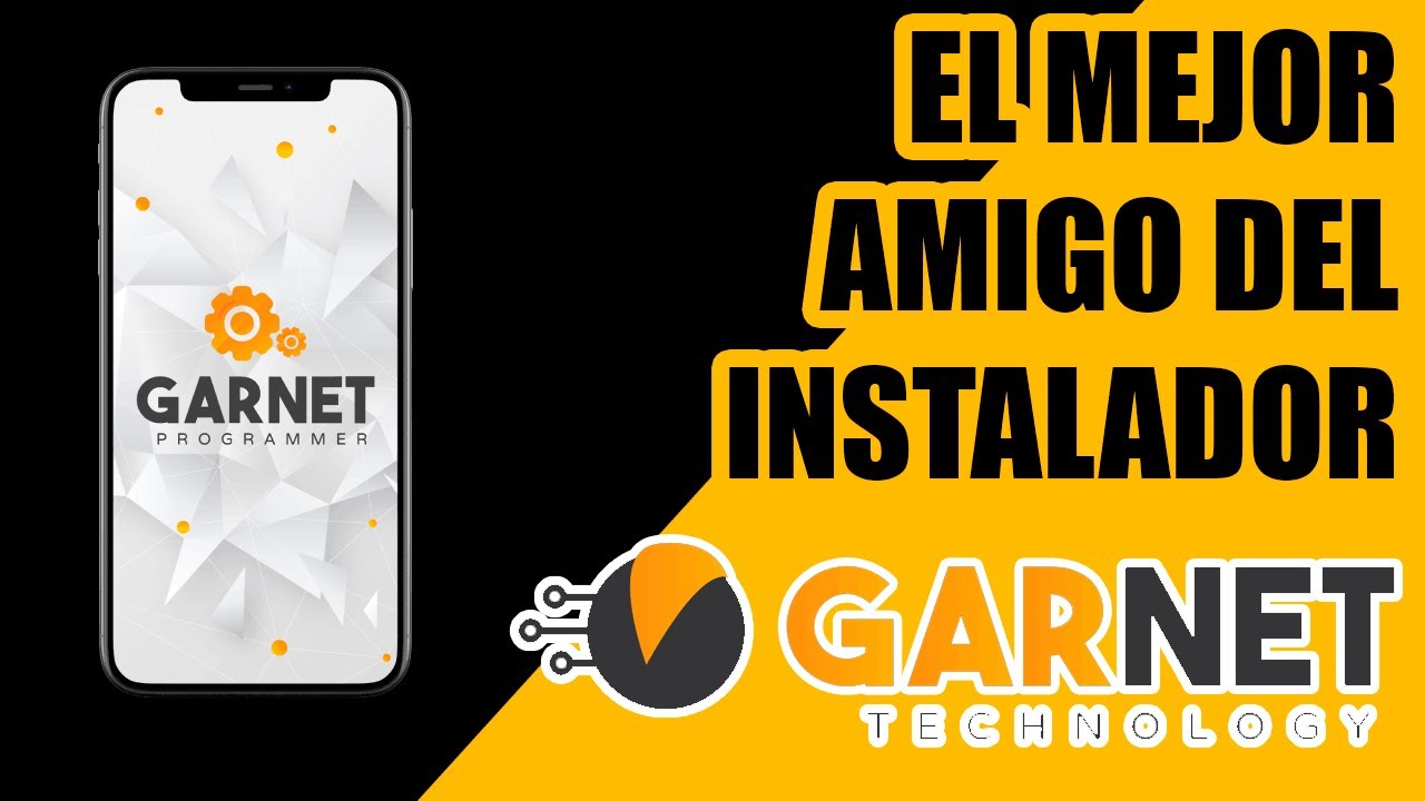 Configurar ALARMA con APP GARNET PROGRAMMER - 2023