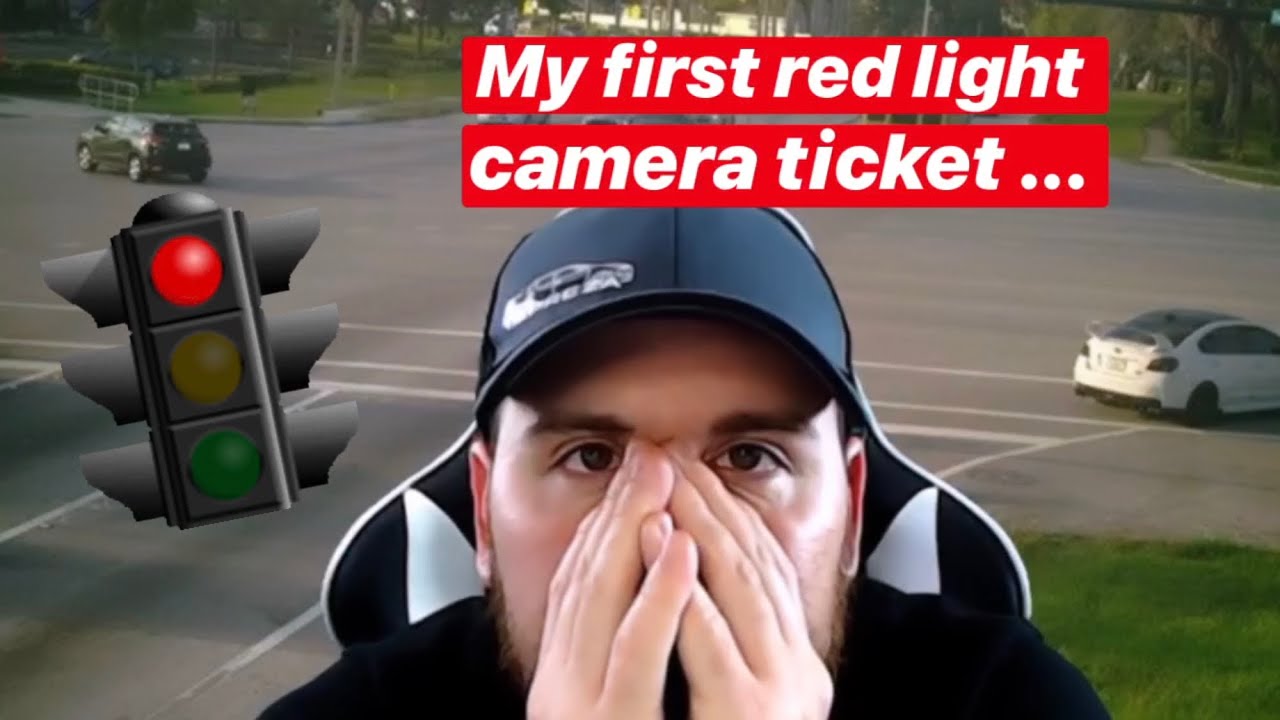 My First Red Light Camera Ticket ...