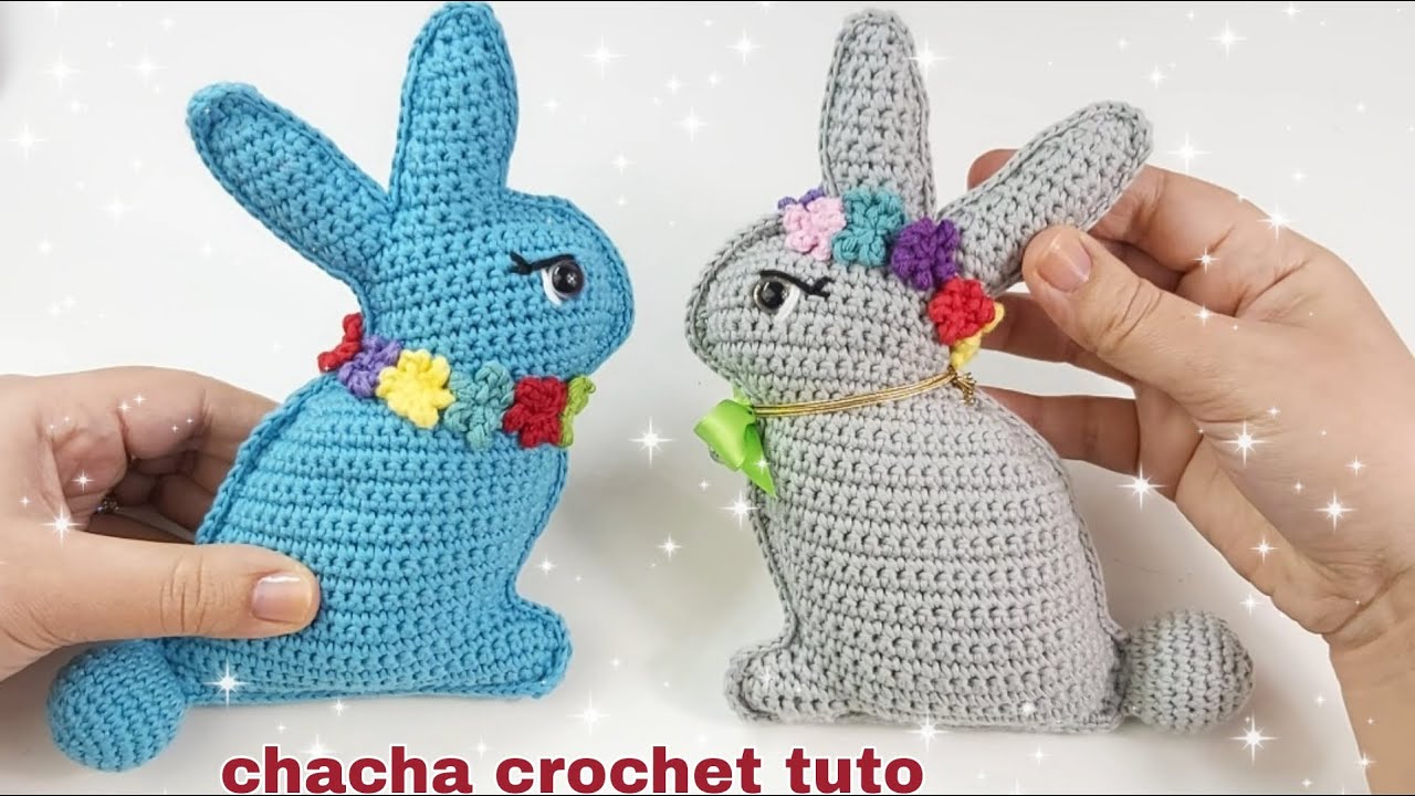 Tuto lapin amigurumi au crochet ( Ragdoll) facile a réaliser 😘