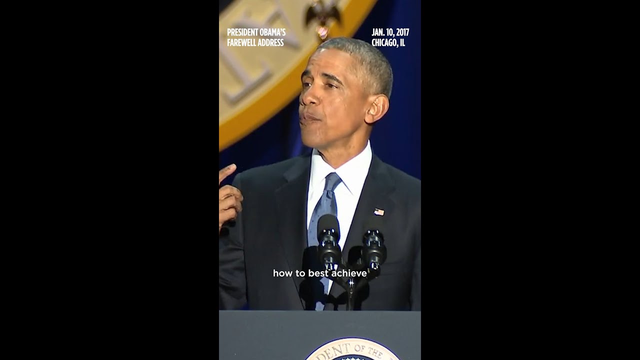Love this reminder from President Obama