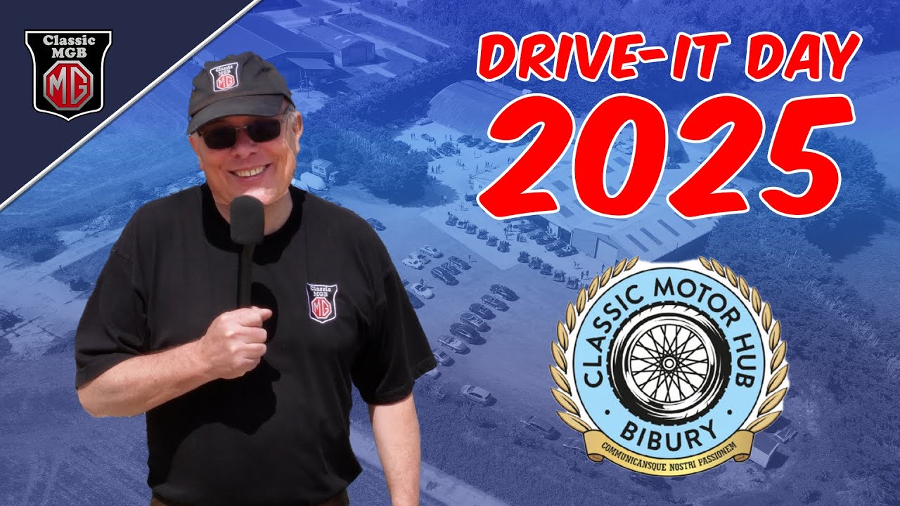DRIVE-IT-DAY 2025 AT THE CLASSIC MOTOR HUB | CLASSICMGB