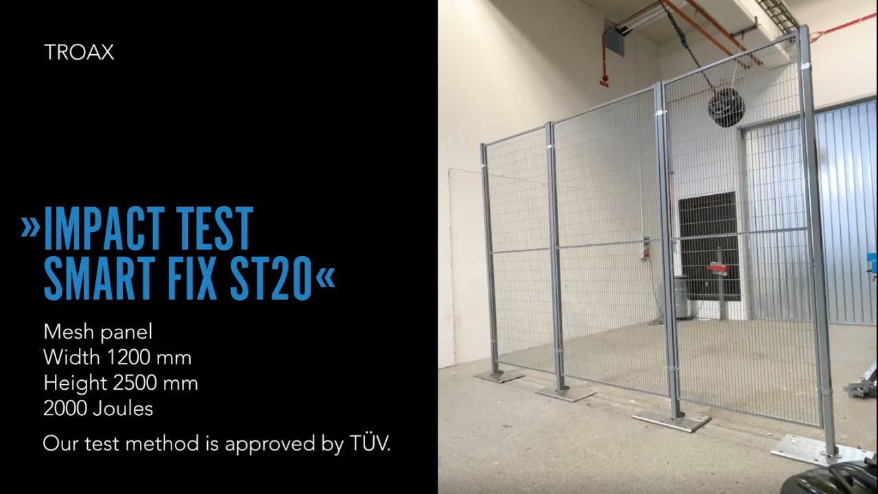 Impact test - Smart Fix ST20, 2000J, 2500 System Height