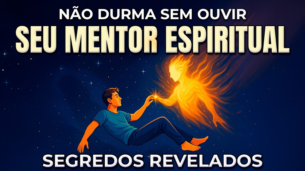 SEU MENTOR ESPIRITUAL SOPRANDO SEGREDOS AO SEU CORAÇÃO ENQUANTO VOCÊ DORME