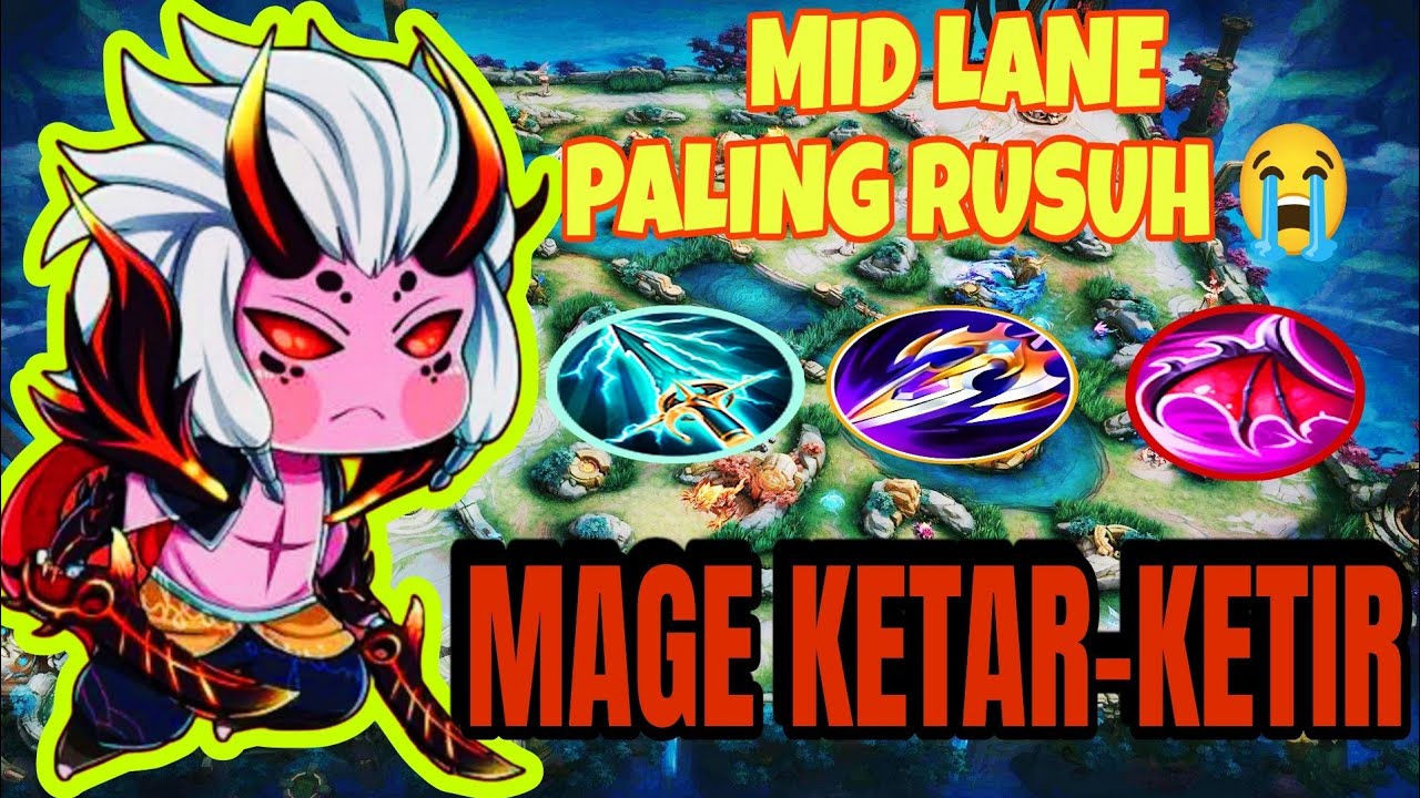 WUJUD ASLI ANOMALI! MARTIS MID LANE BIKIN MAGE MUSUH KETAR KETIR 🔥 ⚡