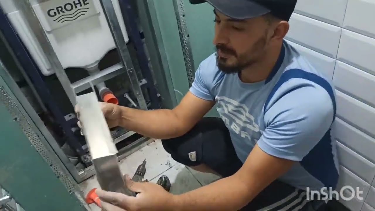 طريق تركيب المرحاض المعلق خطوة بخطوة