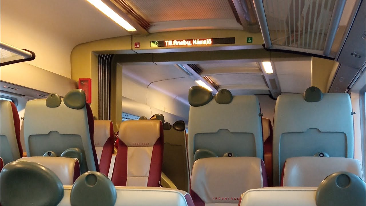 Y32-Krösatåg ankommer till Nässjö.