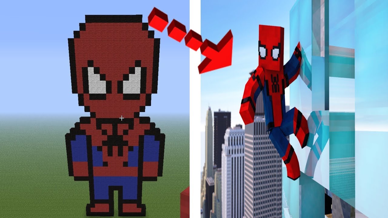 SPIDER-MAN de NOOB vs SPIDER-MAN de PRO DANS MINECRAFT