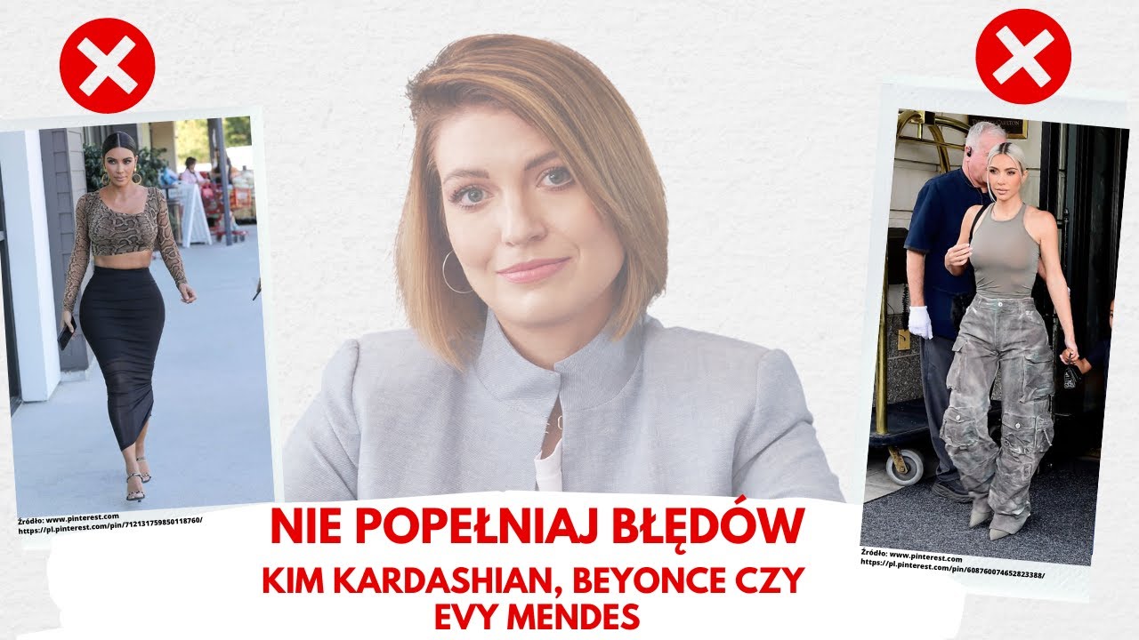 TYP FIGURY KLEPSYDRA – Zobacz 7 Błędów Stylistek Największych Gwiazd 👠
