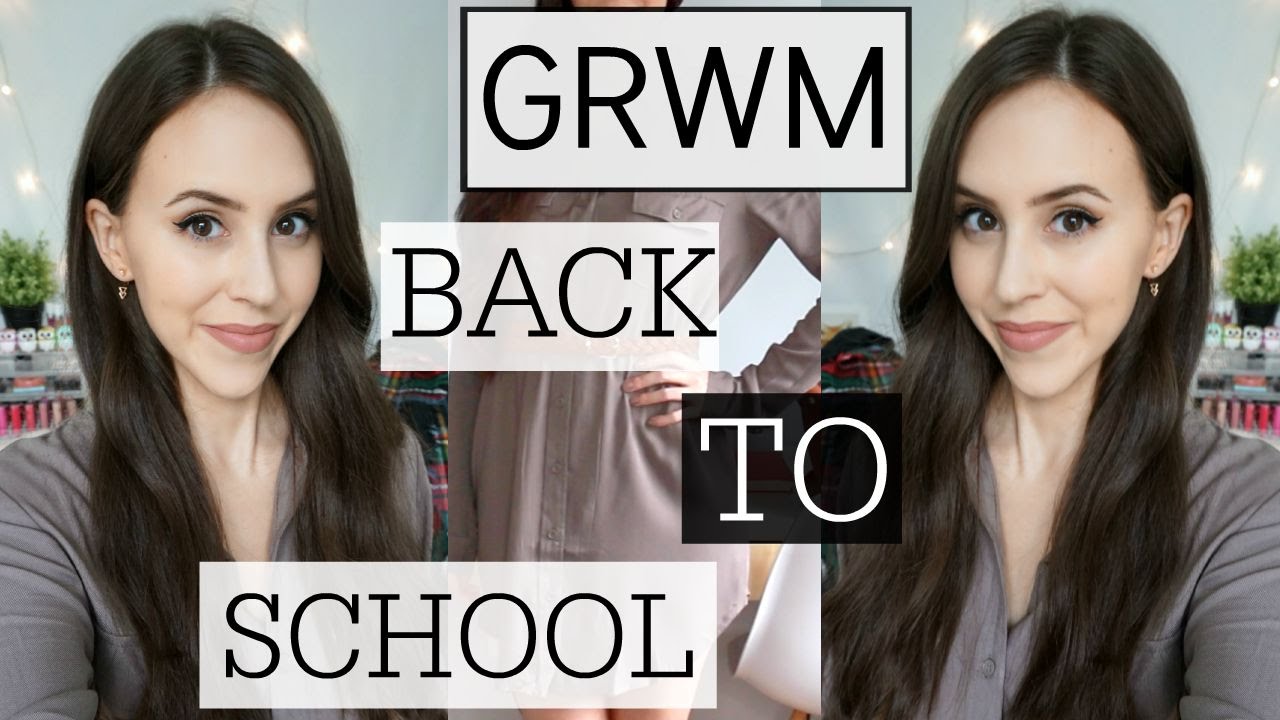 Chit Chat GRWM: First Day Of School | Everyday Drugstore Makeup