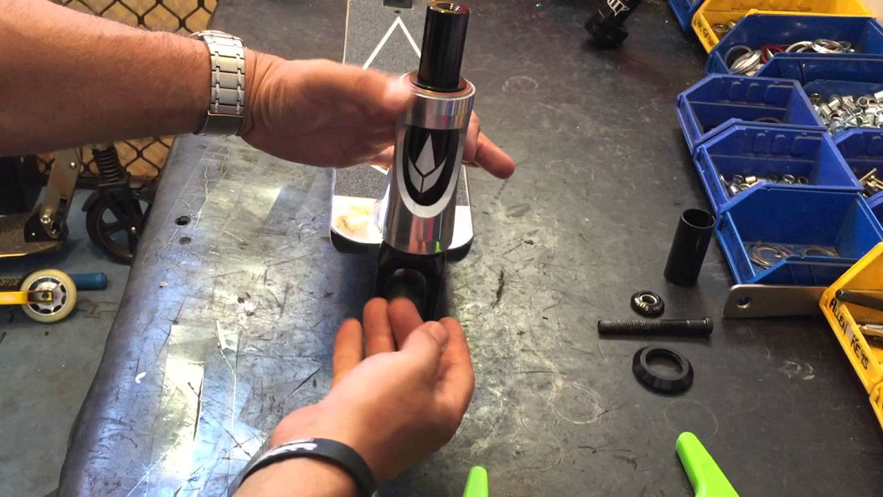 Fitting headset and forks to an Envy Prodigy