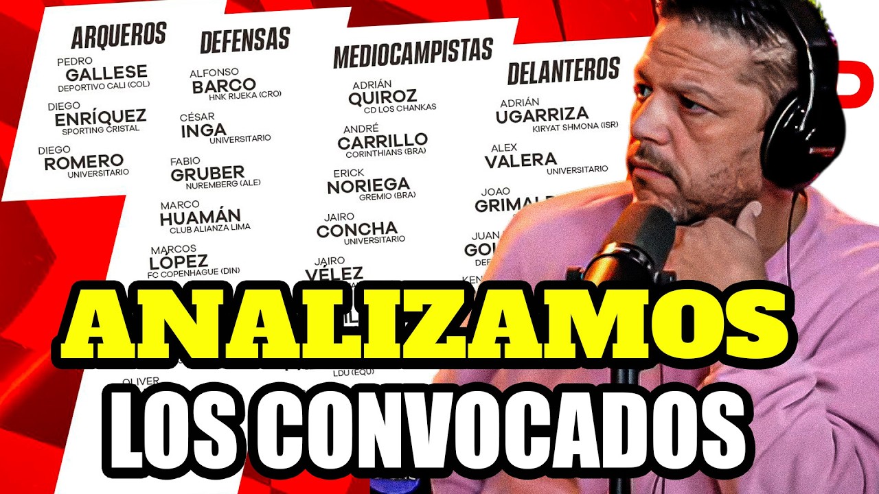 ANALIZAMOS LA PRIMERA CONVOCATORIA DE MANO MENEZES ¿Y FELIPE CHÁVEZ?