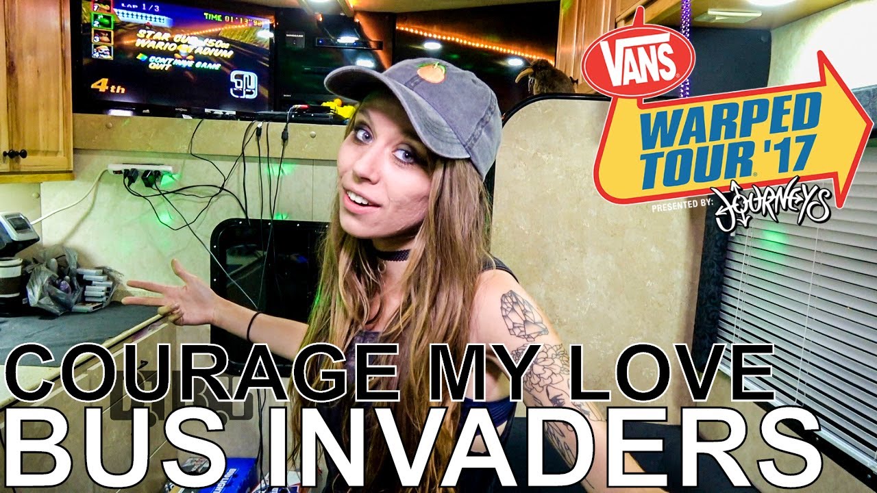 Courage My Love - BUS INVADERS Ep. 1240 [Warped Edition 2017]