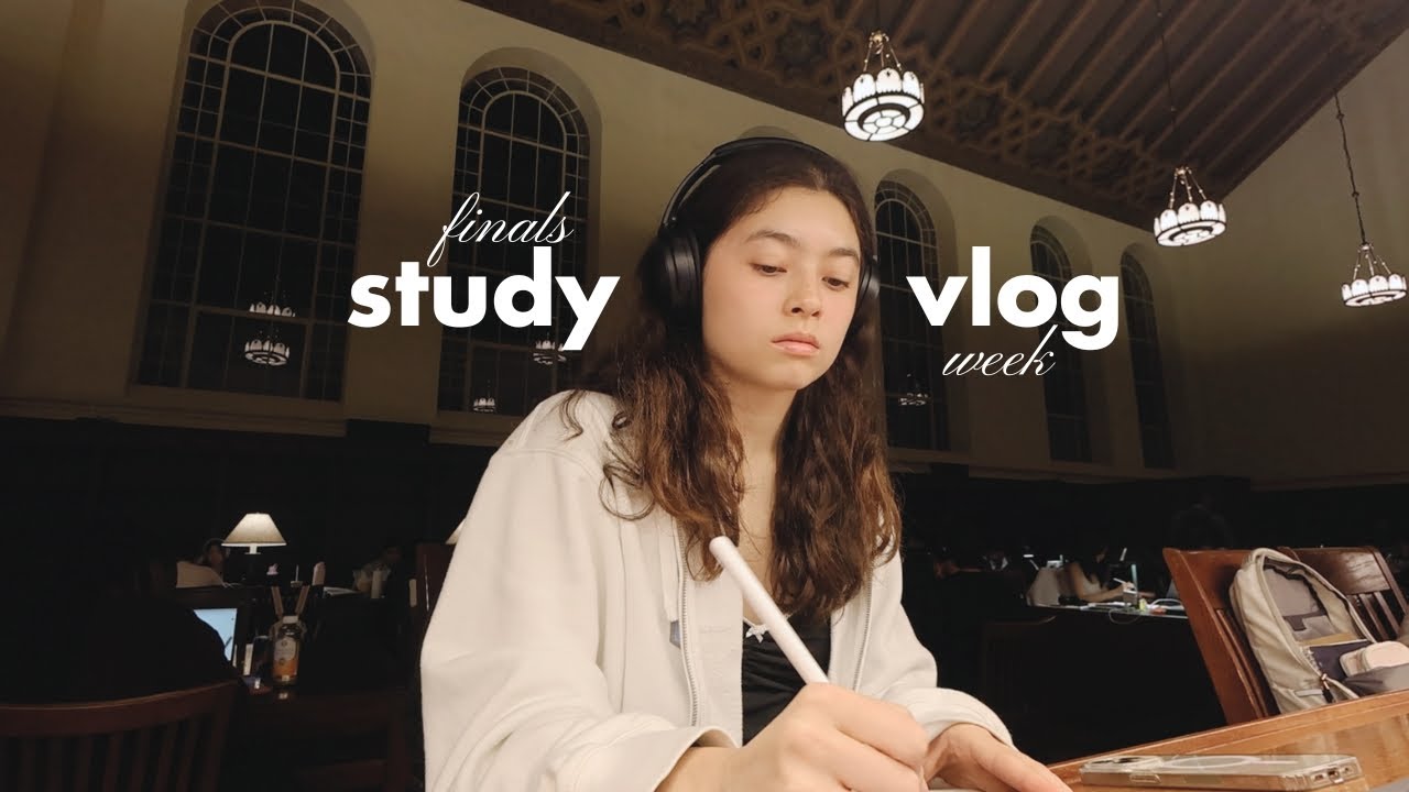 FINAL EXAM STUDY VLOG AT UCLA 📂 cramming, 48hr intense study grind, productive, realistic uni life