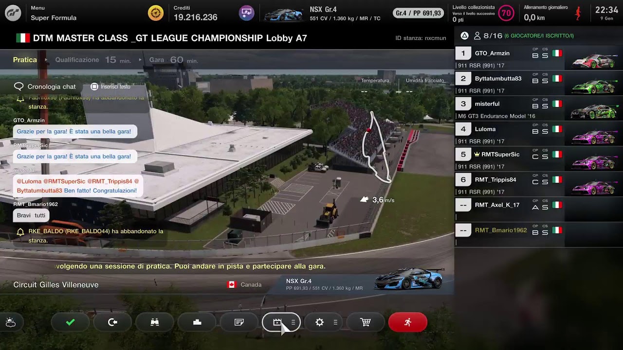 DTM-Master class  lobby a7 bronze