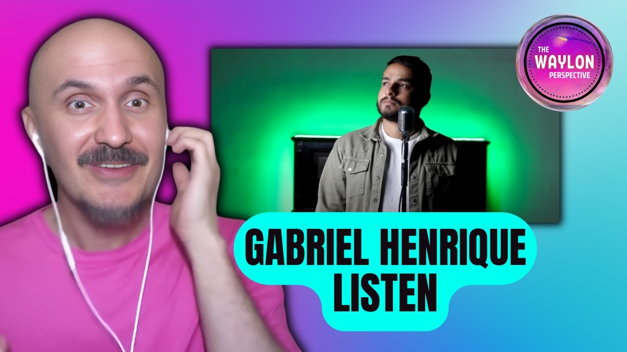 LISTENING TO HIS AWESOMELY EPIC VOICE IS A REAL GIFT!!! | Gabriel Henrique - Listen - Reaction