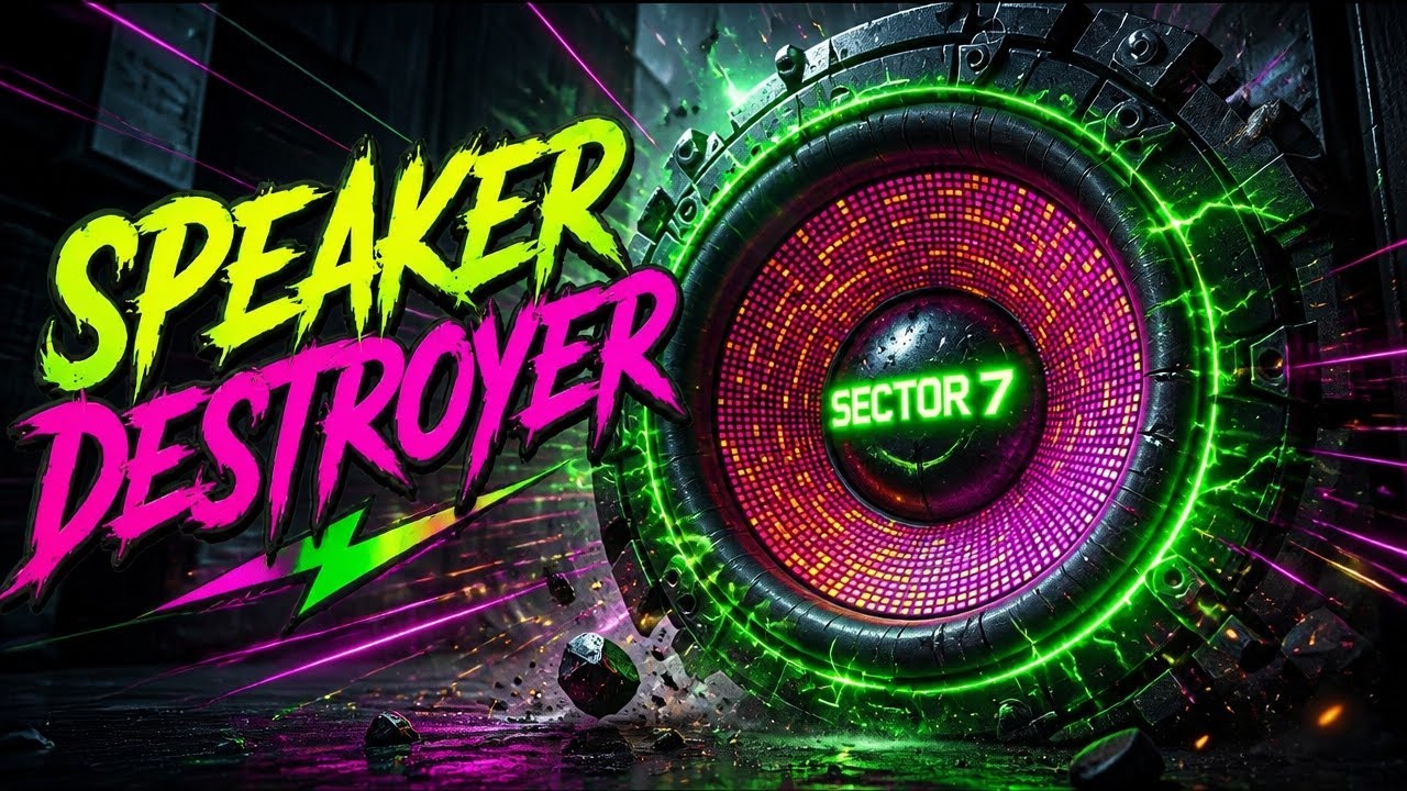 This Bass Will Destroy Your Speakers! 🔥 SECTOR 7 - Speaker Destroyer [Cyberpunk Afro-Reggae]