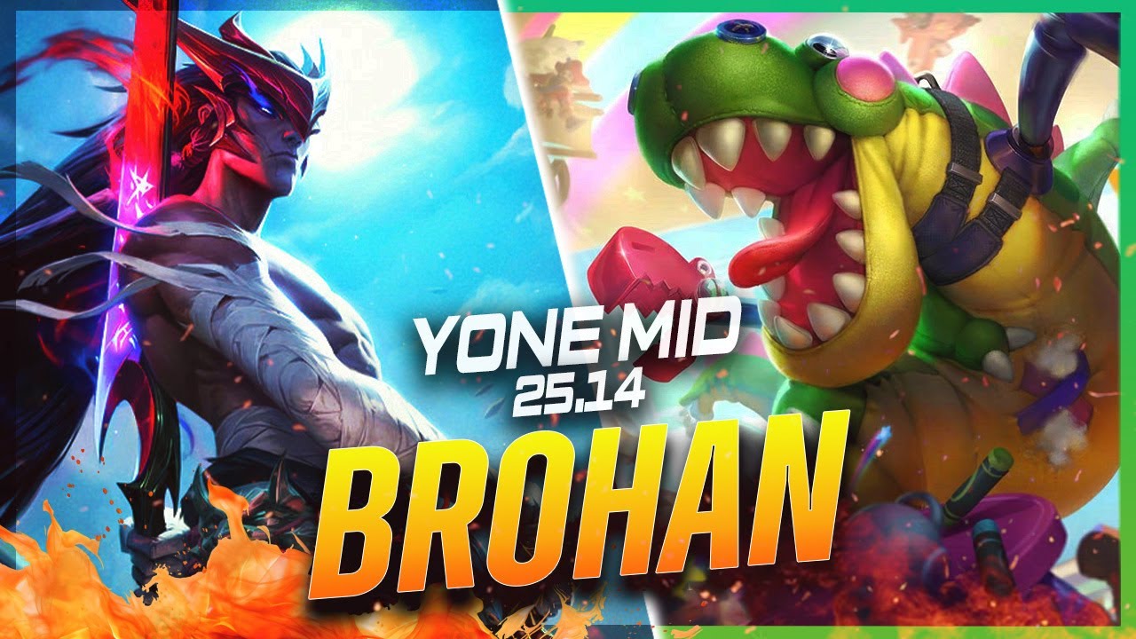 BROHAN - Yone vs Cho'Gath MID Patch 25.14 - Yone Gameplay