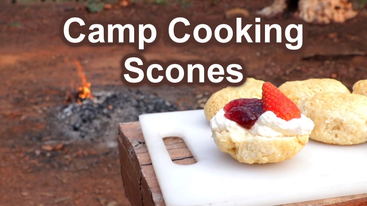 Camp Oven Cooking - Scones