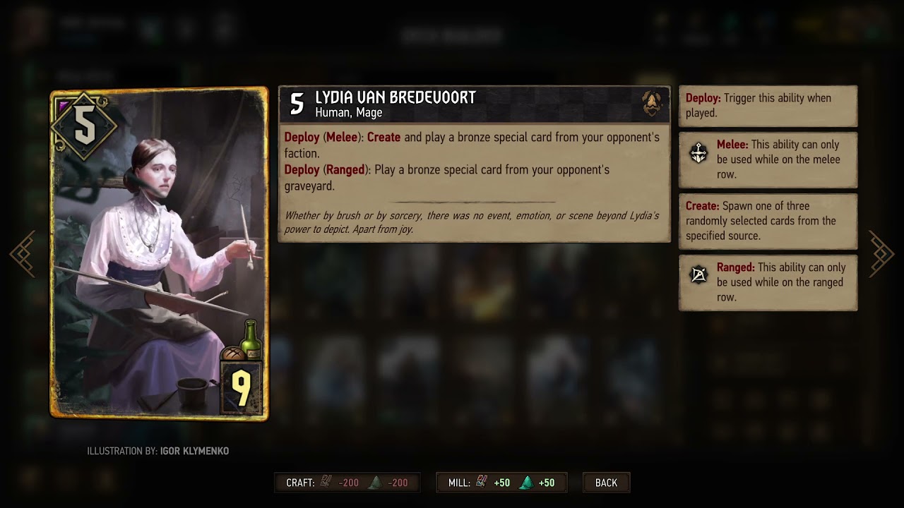 ALL 26 ANIMATED Premium card HARVEST OF SORROW #Gwent