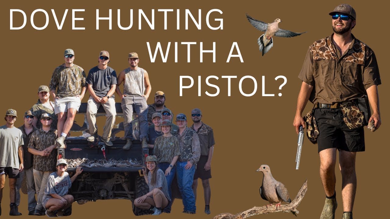Dove Hunting Mississippi! (With a Pistol)