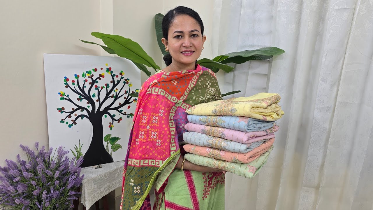 মাথানষ্ট দামে কিনুন দিল্লি বুটিক্সের জারি সুতার গর্জিয়াস এমব্রয়ডারি সিকোয়েন্সের কাজ করা ৪ পিস😍