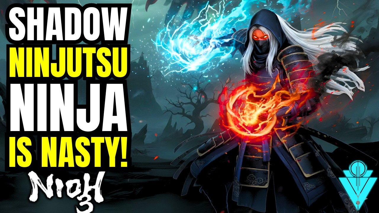 Nioh 3 GOD Tier Shadow Arts Ninjutsu Ninja Build Guide!