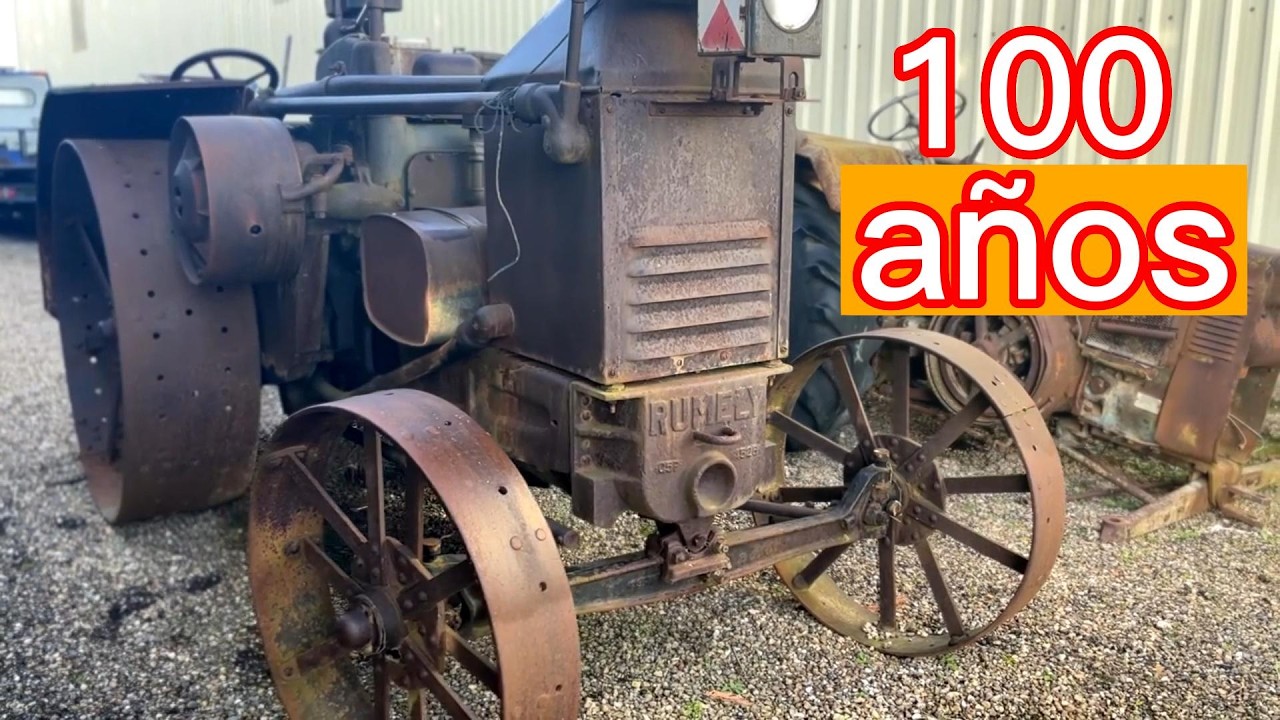 ¿Por qué tiene ruedas de hierro? Descubriendo los secretos del legendario Rumely.