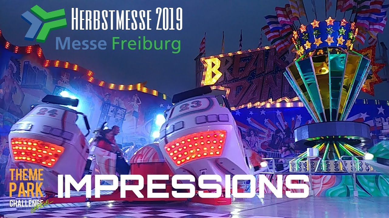 Messe Freiburg - Impressions - Freiburg Fun Fair - Autumn 2019 - Germany