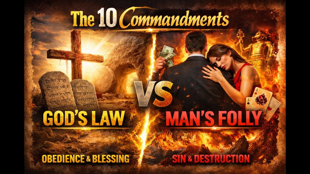 The 10 Commandments – God’s Law vs Man’s Folly
