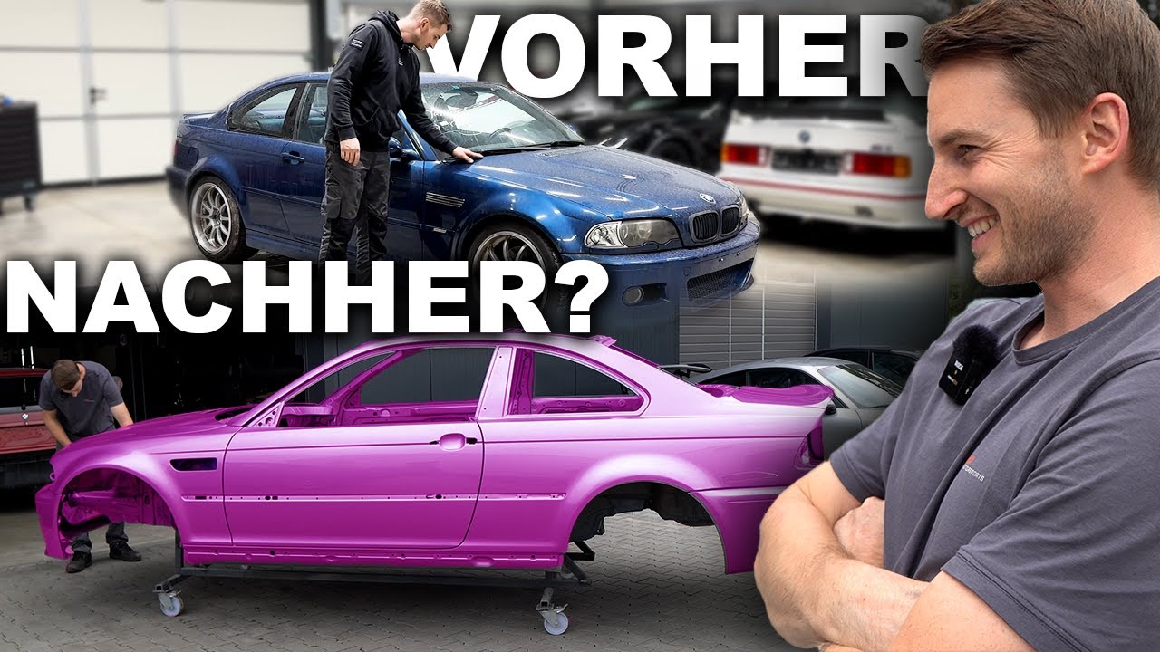 Unfassbar! E46 M3 Restauration - So muss das Aussehen 🤩 - MX Motorsports -