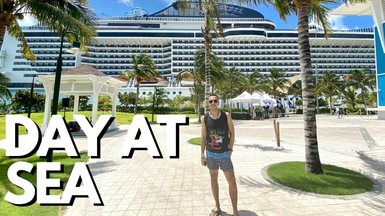 MSC Meraviglia DAY AT SEA | Cruise Vlog 2021