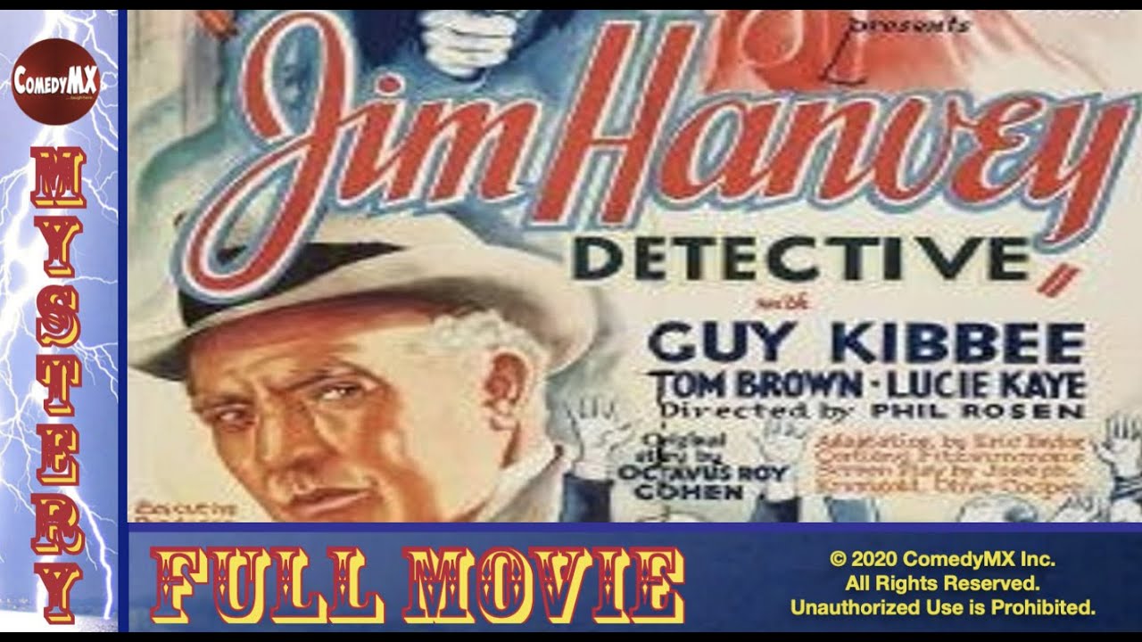Classic Mystery: Jim Hanvey, Detective (1937) - Full Movie | Guy Kibbee, Tom Brown, Lucie Kaye