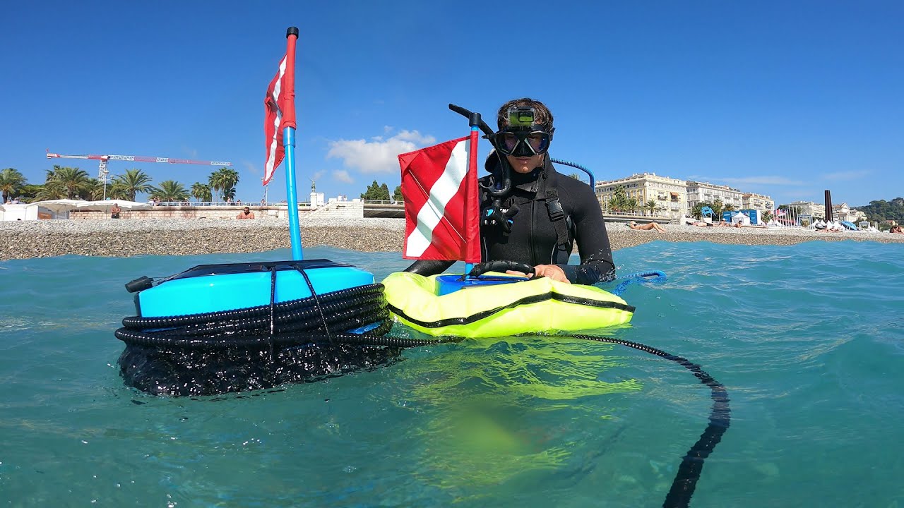 Nemo and Nomad underwater metal detecting