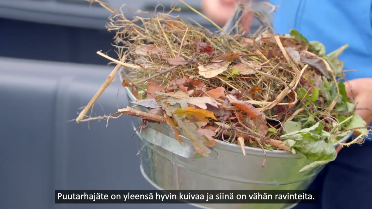 Puutarhajätteen kompostointi